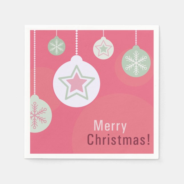 Merry Christmas Napkins (Front)