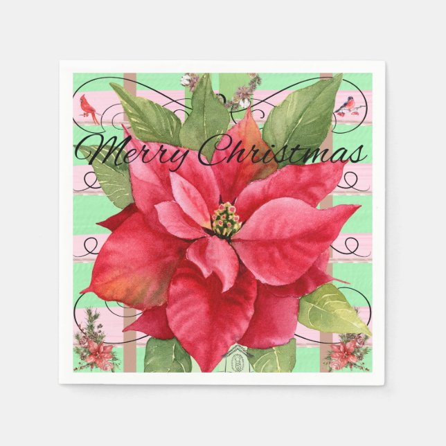 Merry Christmas Napkins (Front)