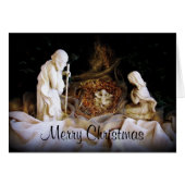 Merry Christmas Nativity Scene (Front Horizontal)