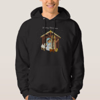 Merry Christmas & Nativity Scene Christian Faith H