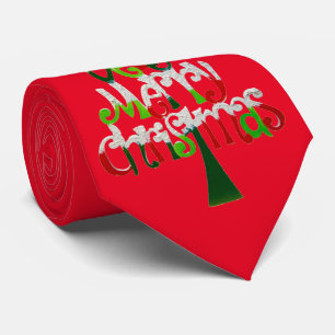 Merry Christmas Neck Tie