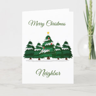 MERRY CHRISTMAS ***NEIGHBOR*** CARD