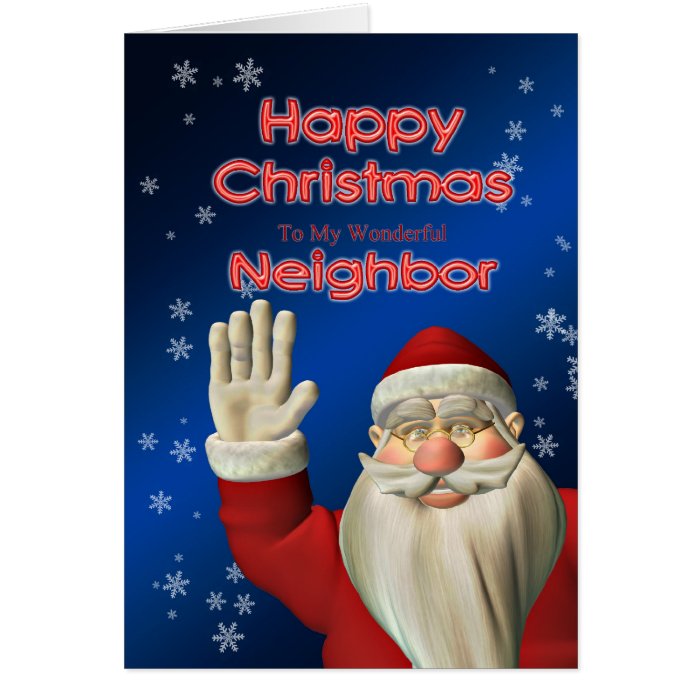 Merry Christmas Neighbor 