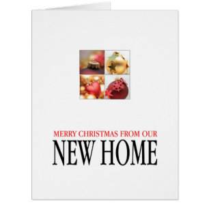 Merry Christmas - New Address Christmas Card