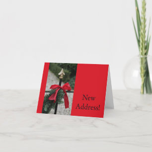 Merry Christmas - New Address Christmas Card