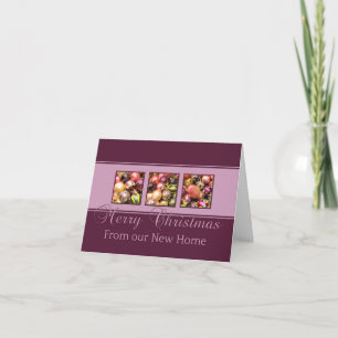 Merry Christmas - New Address Christmas Card