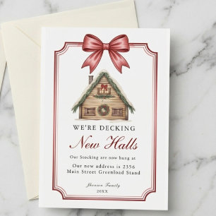 Merry Christmas New Home Christmas Home Holiday Card