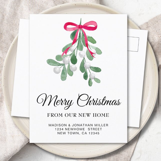 Merry Christmas New Home Moving Announcement (Creator Uploaded)