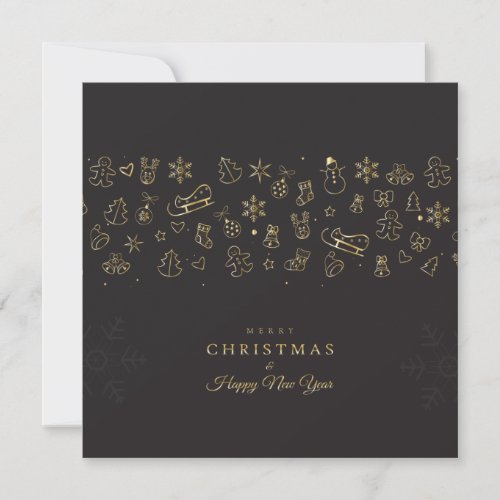 Merry Christmas  New Year 2024 XMAS Holiday Card