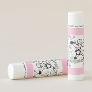 Merry Christmas New Year Symbol Mouse Cartoon cute Lip Balm