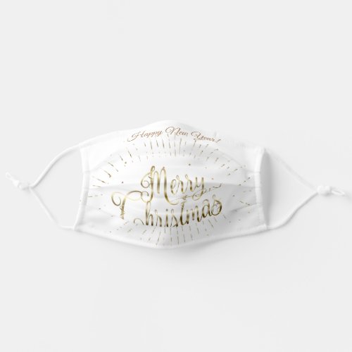 Merry Christmas  New Year Winter Holiday Adult Cloth Face Mask