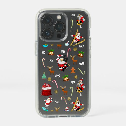 Merry Christmas Nice Naughty 25 December Christmas Speck iPhone 13 Pro Case