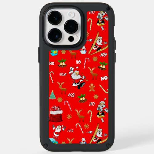 Merry Christmas Nice Naughty 25 December Christmas Speck iPhone 14 Pro Max Case