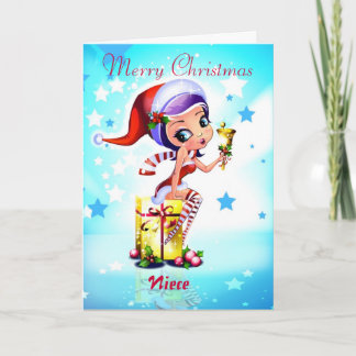 Merry Christmas Niece Holiday Card