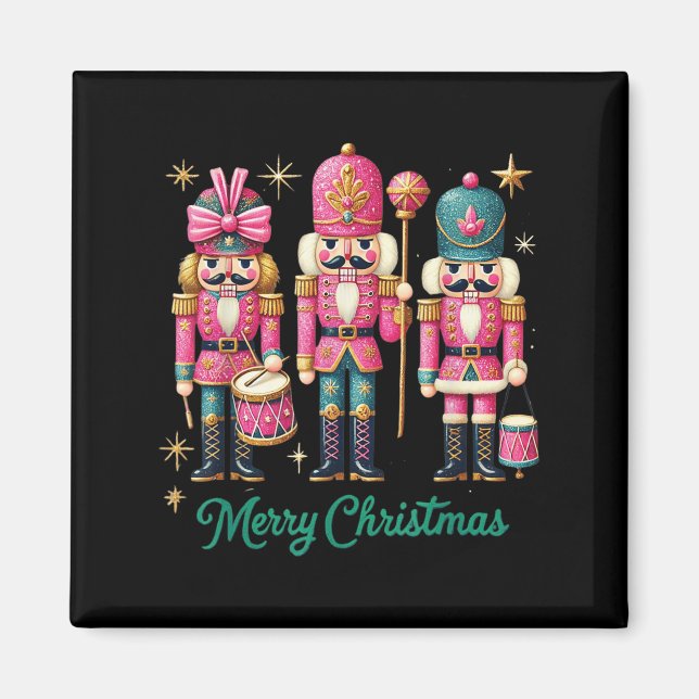 Merry Christmas Nk Nutcracker Fantasy  Magnet (Front)