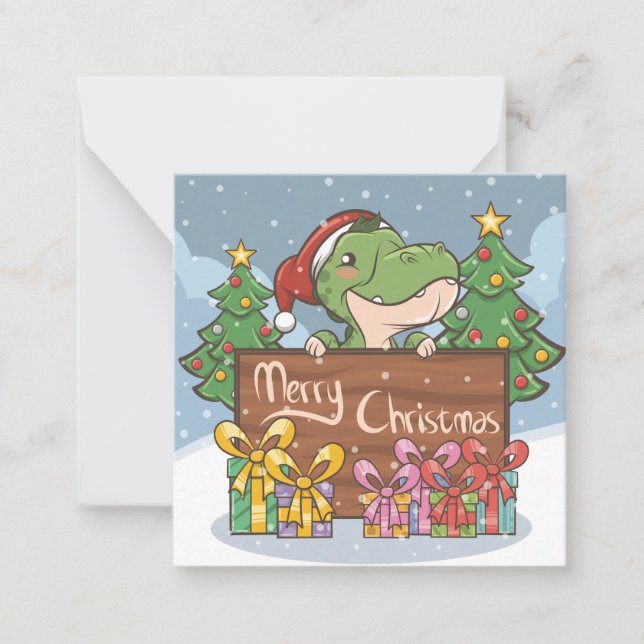 Merry Christmas Note Card (Front)