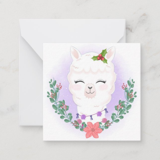 Merry Christmas Note Card (Front)