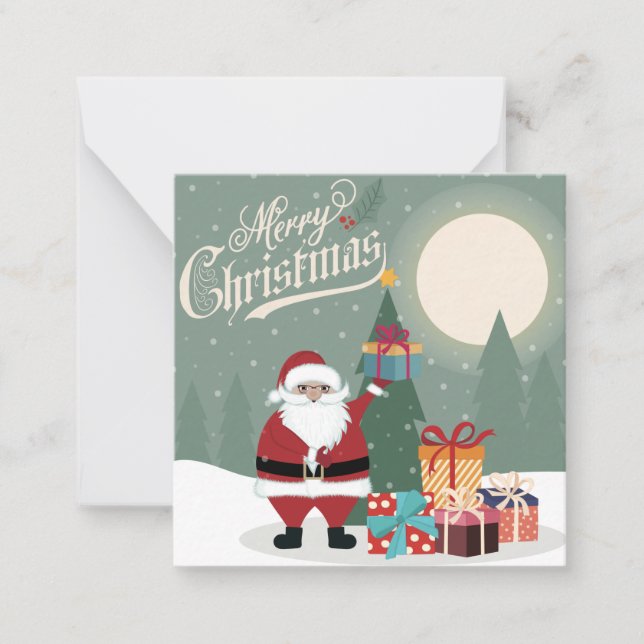 Merry Christmas Note Card (Front)