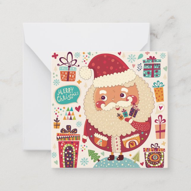 Merry Christmas Note Card (Front)