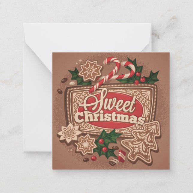 Merry Christmas Note Card (Front)