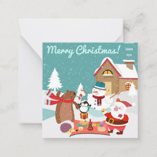 Merry Christmas Note Card