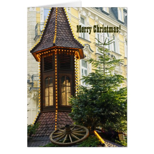 Merry Christmas Note Card (Front)