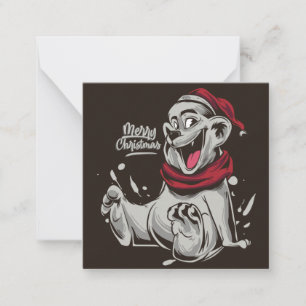 Merry Christmas Note Card