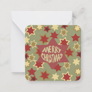 Merry Christmas : Note Card