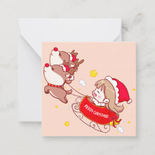 Merry Christmas Note Card