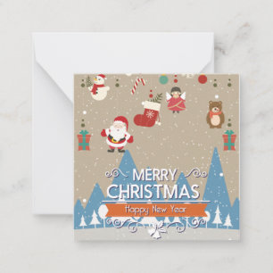 Merry Christmas Note Card