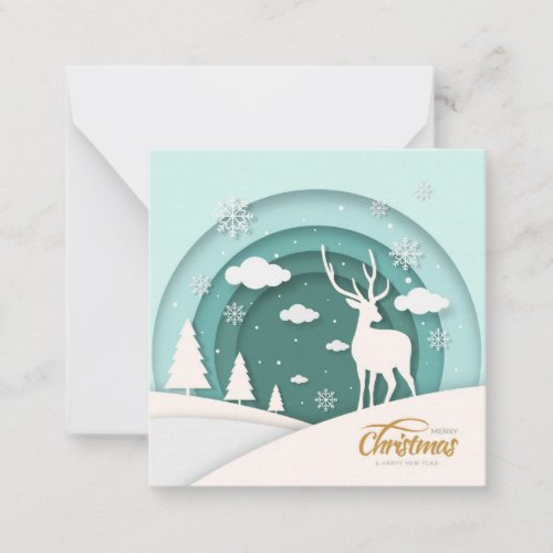 Merry Christmas Note Card