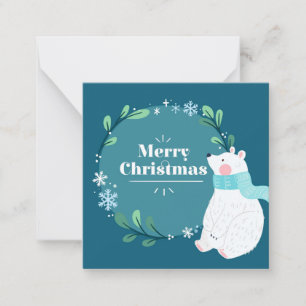 Merry Christmas Note Card