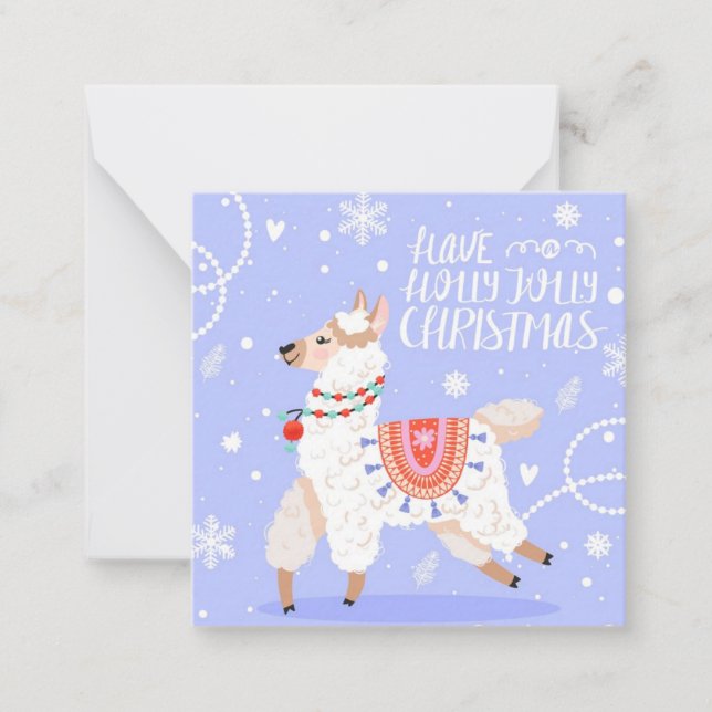 Merry Christmas Note Card (Front)