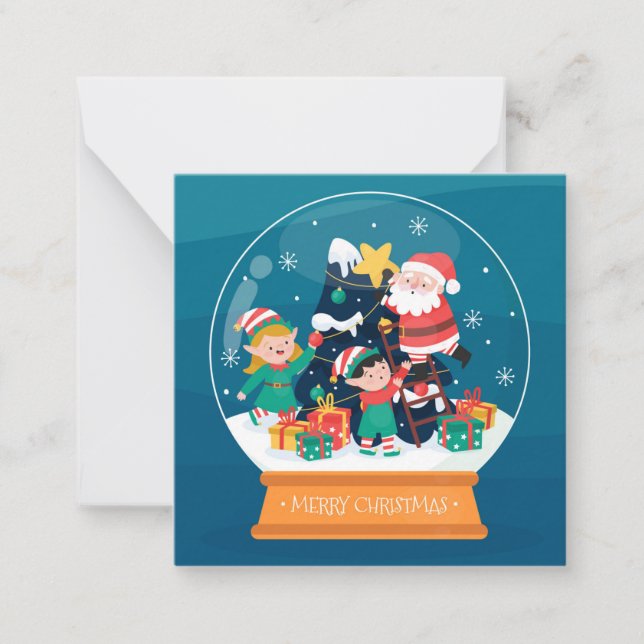 Merry Christmas Note Card (Front)
