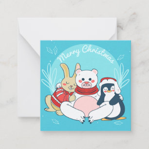 Merry Christmas Note Card