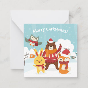 Merry Christmas Note Card
