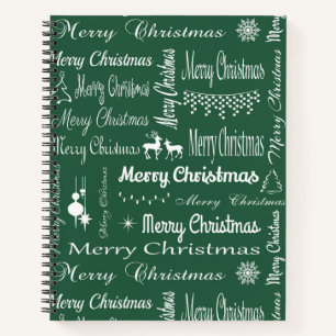 Merry Christmas Notebook