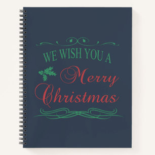 Merry Christmas Notebook
