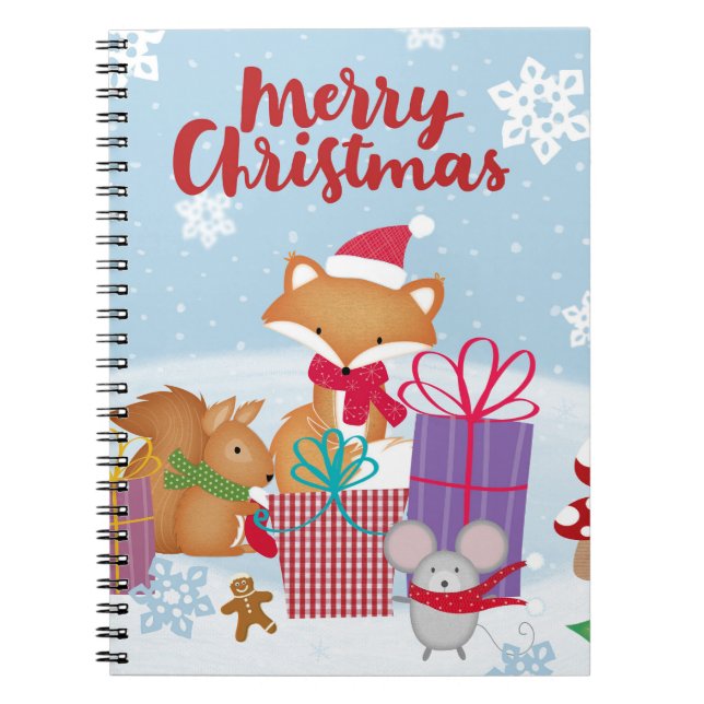 Merry Christmas Notebook (Front)