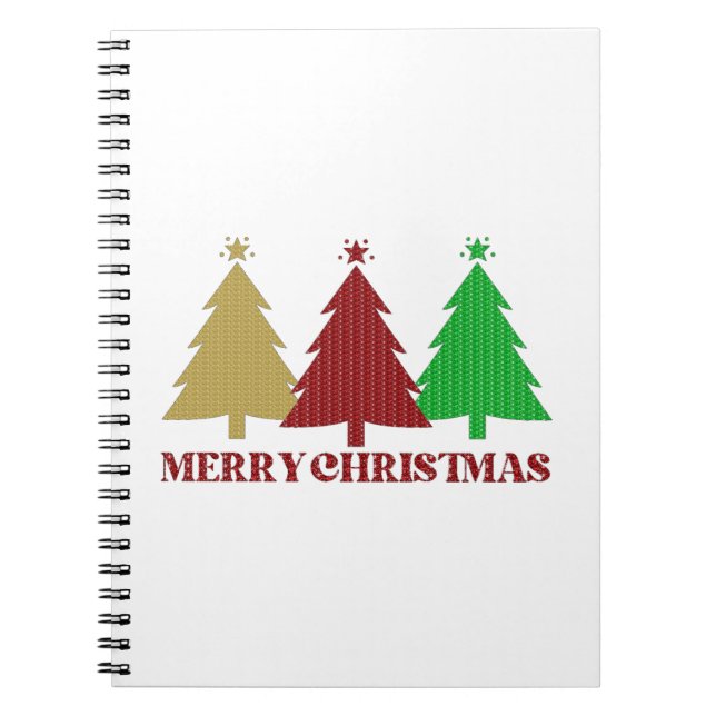 Merry Christmas Notebook (Front)