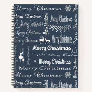 Merry Christmas Notebook