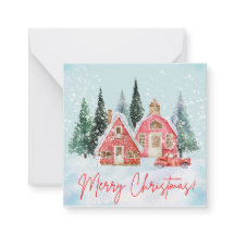 Merry Christmas Notecard