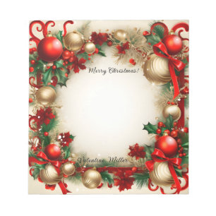 Merry Christmas Notepad