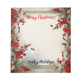 Merry Christmas Notepad