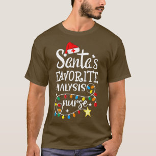 Merry Christmas Nurse Crew - Santas Favorite T-Shirt