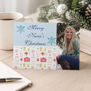 Merry Christmas Nurse Holiday Card