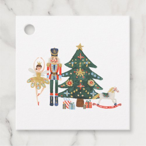 Merry Christmas Nutcracker Ballet  Gift Tags