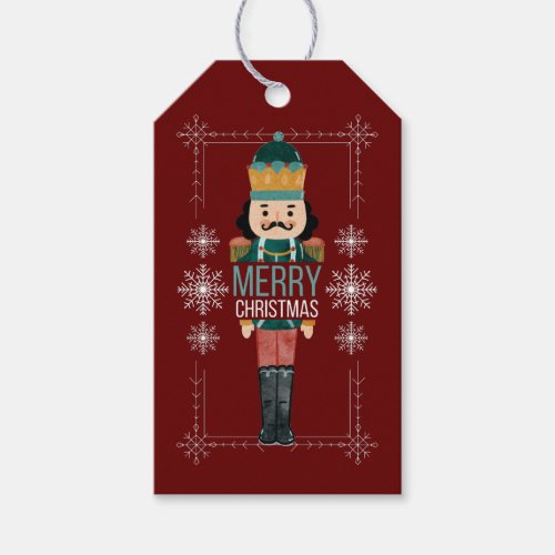 Merry Christmas Nutcracker To and From Gift Tag
