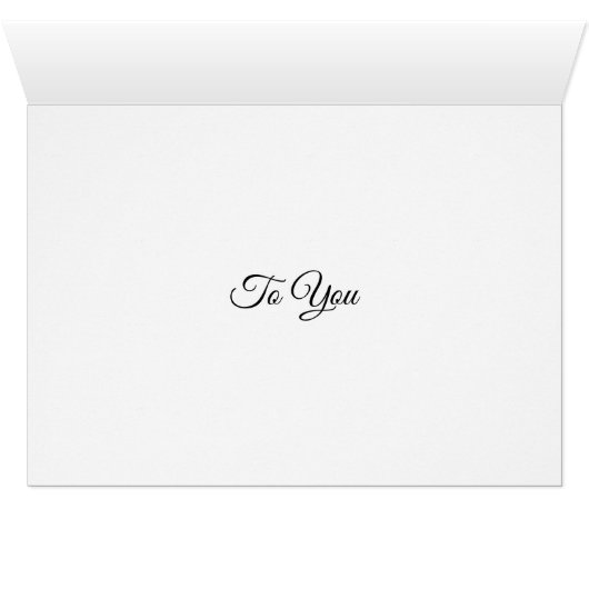 Merry Christmas NYC Rockefeller Skaters Card (Inside Horizontal (Bottom))