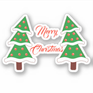 Merry Christmas on Christmas Eve! Sticker